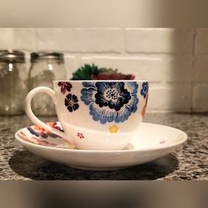 Villeroy & Boch Anmut Bloom Teacup and Saucer